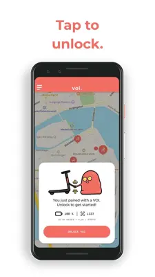 VOI Scooters android App screenshot 3